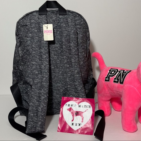 Victoria’s Secret PINK Logo Mini Backpack PINS - Picture 2 of 2